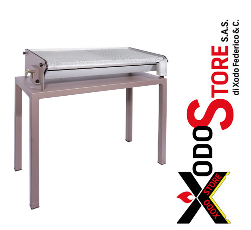 Barbecue acier gaz avec - barbecue,