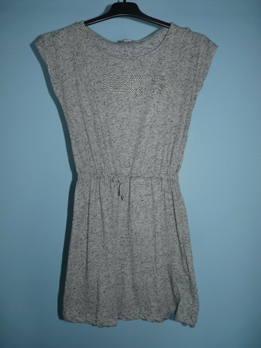 Robe tunique été gris - robe,