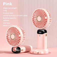 Ventilateur USB Portable Rechargeable Pliable Silencieux Mini Main Compact