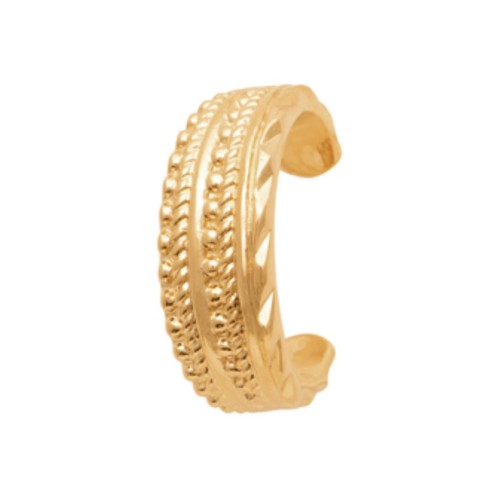 Bague oreille avec - avec, motifs
