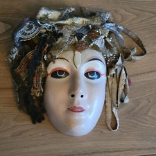 Ancien masque vénitien unique