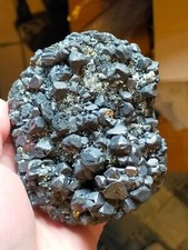 Magnifique Galène avec géode Quartz et Pyrite Sphalerite 750gr