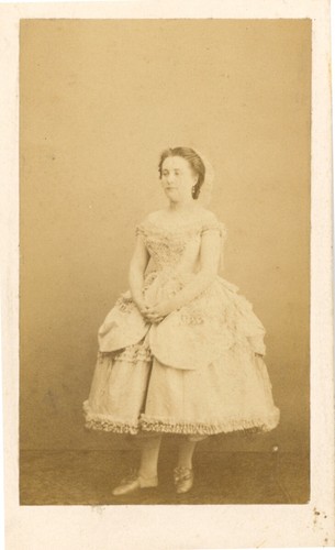 Cdv danseuse ballerine - danseuse,