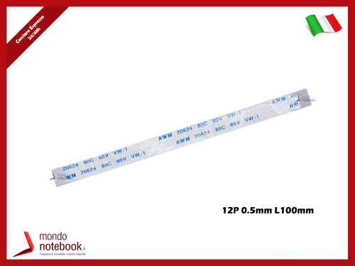 Câble plat ffc 12p - plat, 0.5mm