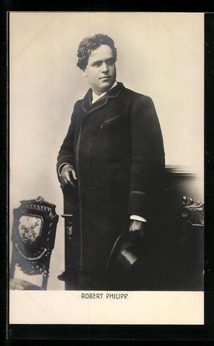Carte postale chanteur