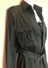 Chemise saharienne noire Jean-Paul Gaultier, taille M, TBE