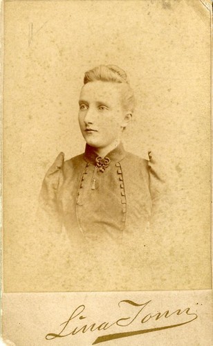 Photographie antique cdv lina - photographie,