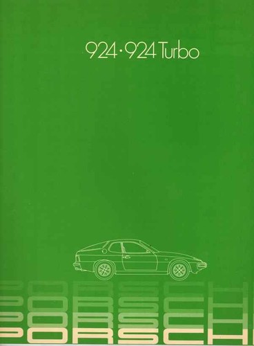 Catalogue brochure porsche 924 - catalogue,