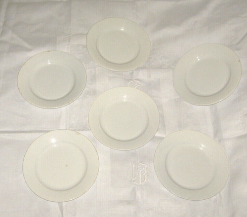 Ancienne assiette blanche