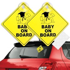 2Pièces Jaune Bébé à Bord