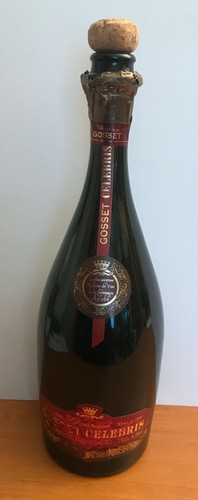 Bouteille champagne vide - bouteille,