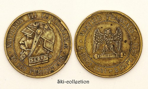 Médaille satirique - médaille,