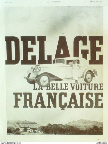 Publicite auto delage - publicite,