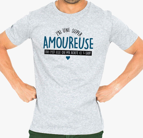 Shirt homme une super - t-shirt, j'ai