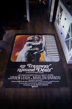 A STREETCAR NAMED DESIR ?  French Grande Vintage Movie Poster Original R1970's
