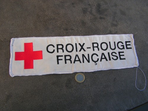Croix rouge dossard ancien - ,
