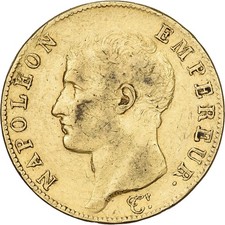 France, 40 Francs, Napoléon