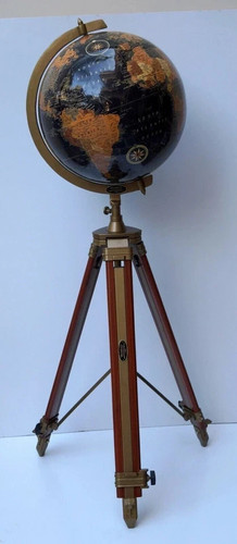 Globe carte monde - globe, noir