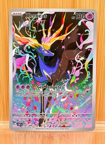 Carte pokémon xerneas 86 - carte, 91/86
