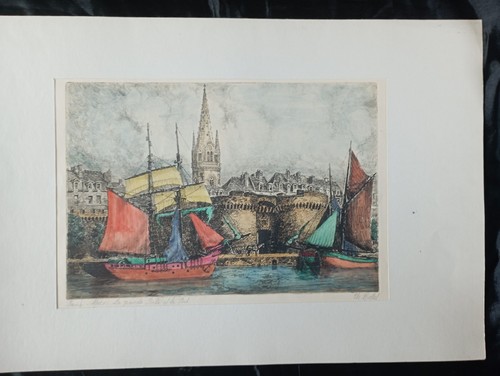 Gravure saint malo - gravure, "saint