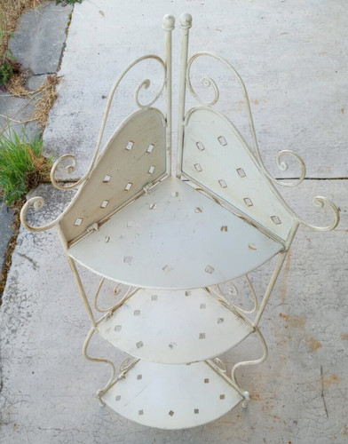 Belle étagère angle en - d'angle,