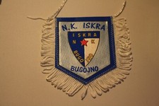 petit Fanion wimpel pennant )) NK ISKRA BUGOJNO **** BOSNIA