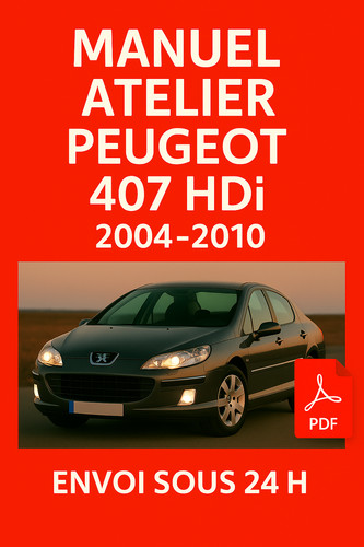 Manuel atelier peugeot - manuel, 407