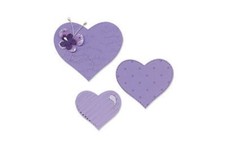 18656334 Big Shot 3 Coeurs Bigz Matrice de Découpe pour Machine Plastique Mul...