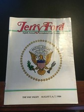 Jerry Ford Golf Tounament Broshure