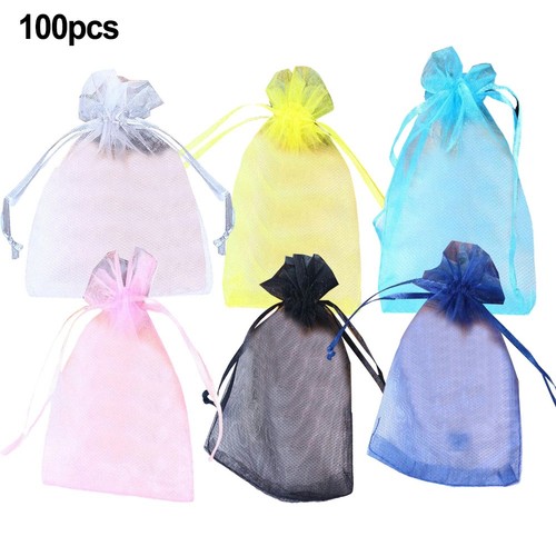 100pcs sacs organza légers - 100pcs,