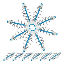  20 Pcs Matériel De Peche Carpe Accessoires Pêche À La Mangeoire Cage Appâts