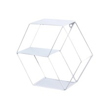  Étagère Hexagonale En Fer