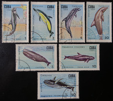 TIMBRES du 1CUBA - ANIMAUX -