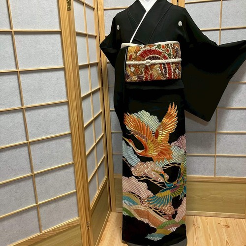 8173 kimono japonais tomesode - 8173#,