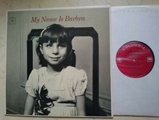 Barbara Streisand My Name Is Barbara 1965 US Columbia Mono Vinyle 1st Press NM
