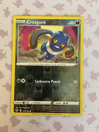 Pokémon tcg croagunk - croagunk, &