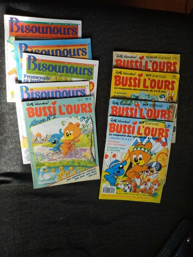 Lot magazines bussi - lot, l'ours