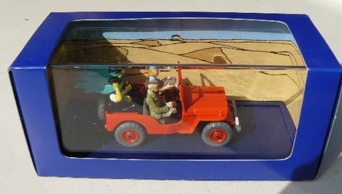 Tintin jeep rouge - 44, :