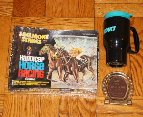 Lot horse racing vintage - x2,