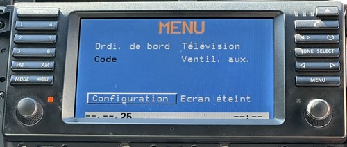 écran gps bmw e53 9 - e53, 16/9