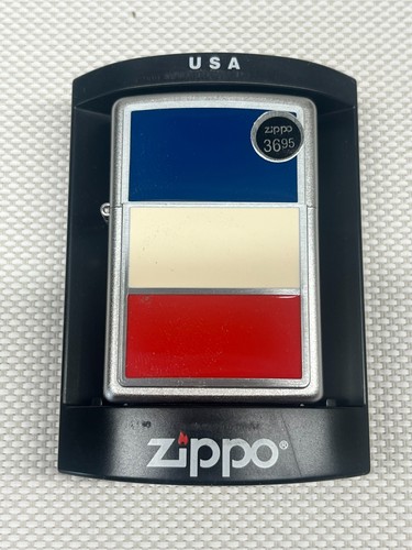 Zippo lighter flag france - zippo, of
