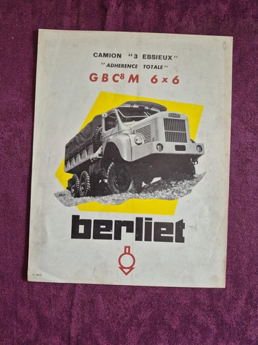 Berliet camions essieux gbc - camions, 3