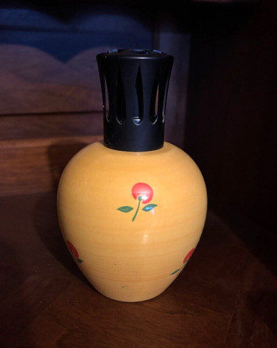 Lampe berger fond jaune décor - fond,