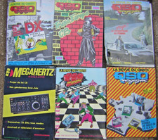 lot 6 revue QSO megahertz ancienne rare  du cibiste cibi radio amateur