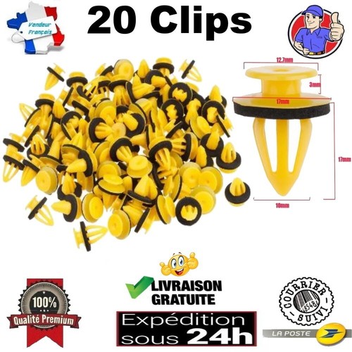 Clips fixation panneau - fixation,
