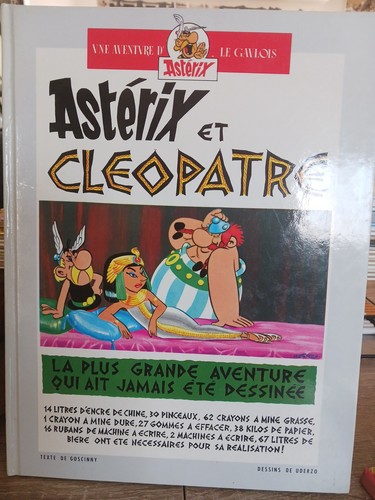 Asterix cléopâtre - bd,