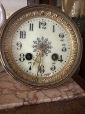 ancien mouvement de paris horloge pendule Japy 1878 Pour Pièces Ou Restauration