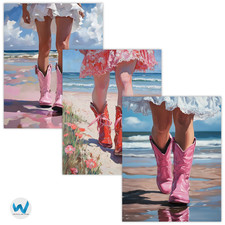 Lot de 3 affiches d'art mural