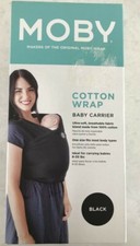 NIB Moby Wrap Black Baby