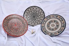 Assiette terre cuite argile